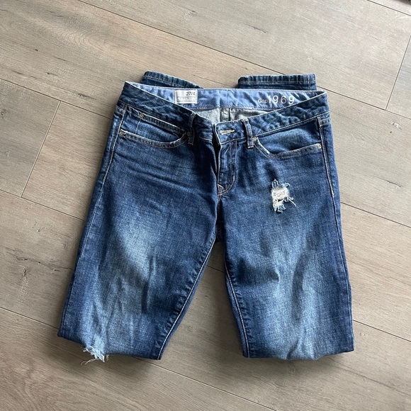 GAP Low Waist Always Skinny Jean size 27/4 - Picture 4 of 5